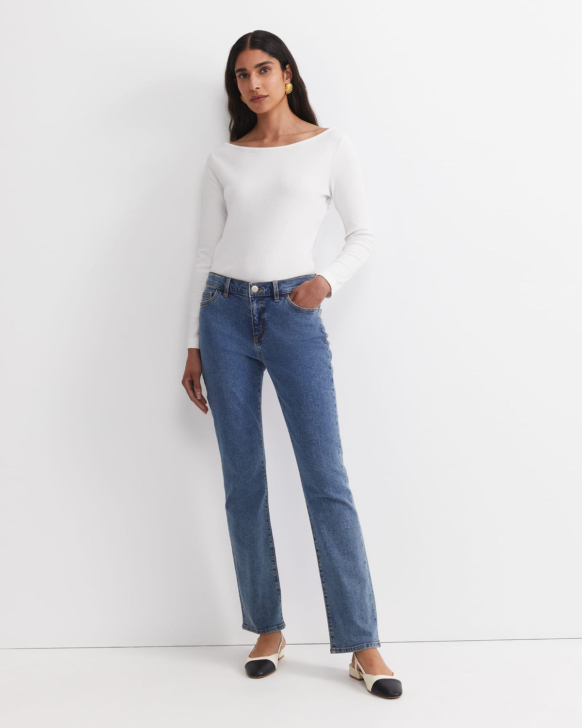 Simone Straight Jean