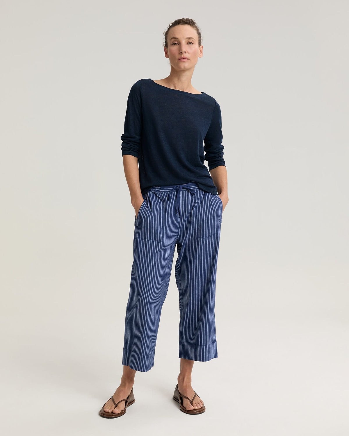 Cecile Linen Top