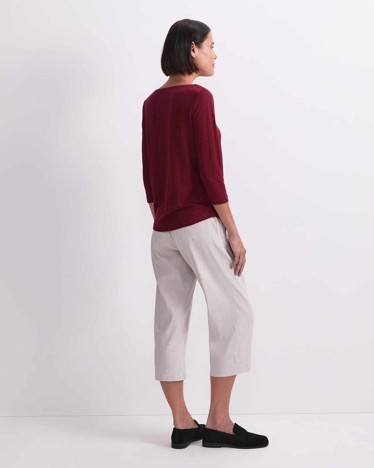 Cecile Linen Top