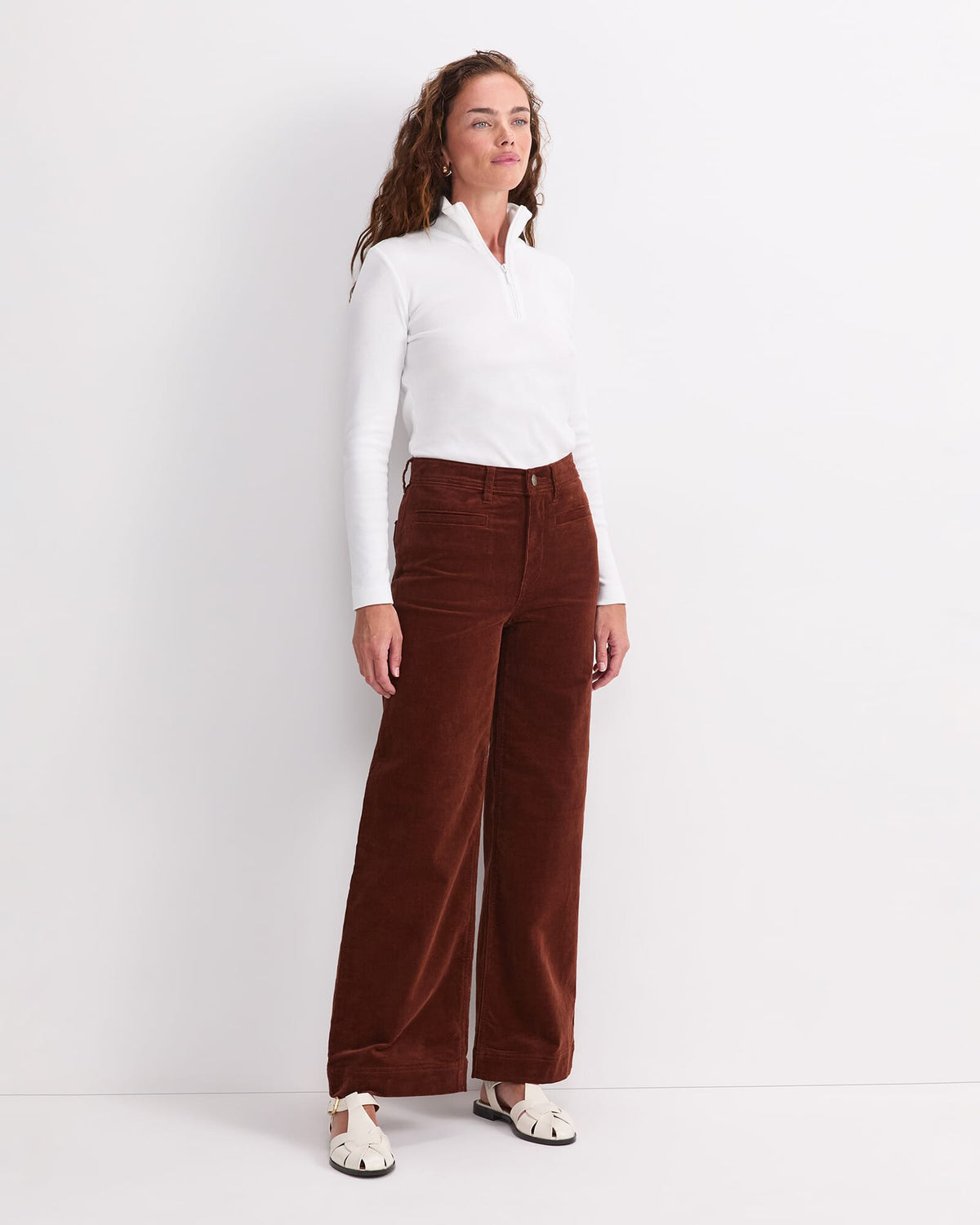 Cleo Cord Wide Leg Jean