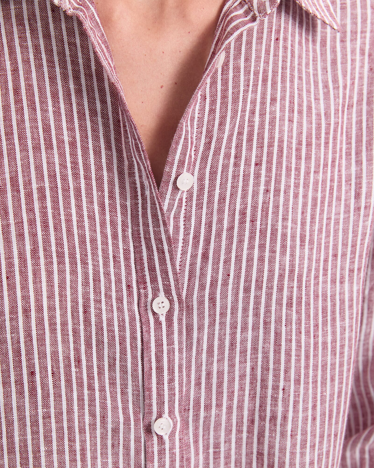 Dahlia Stripe Linen Shirt