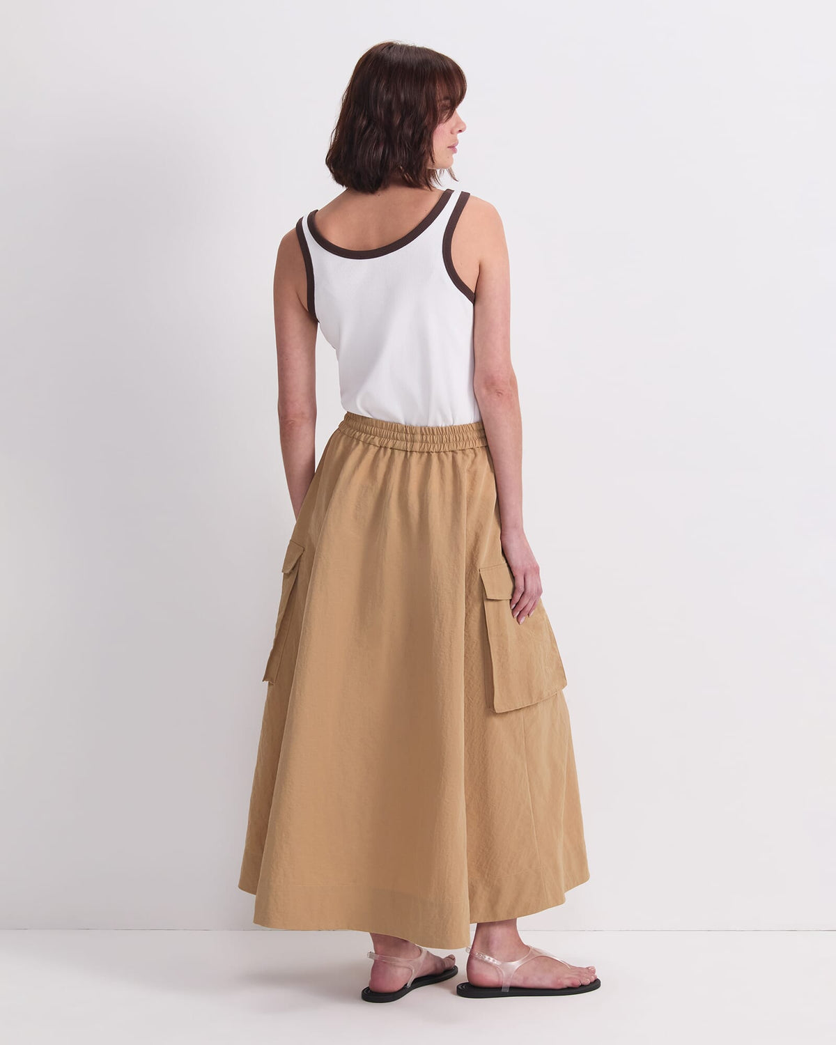 Tia Pocket Maxi Skirt