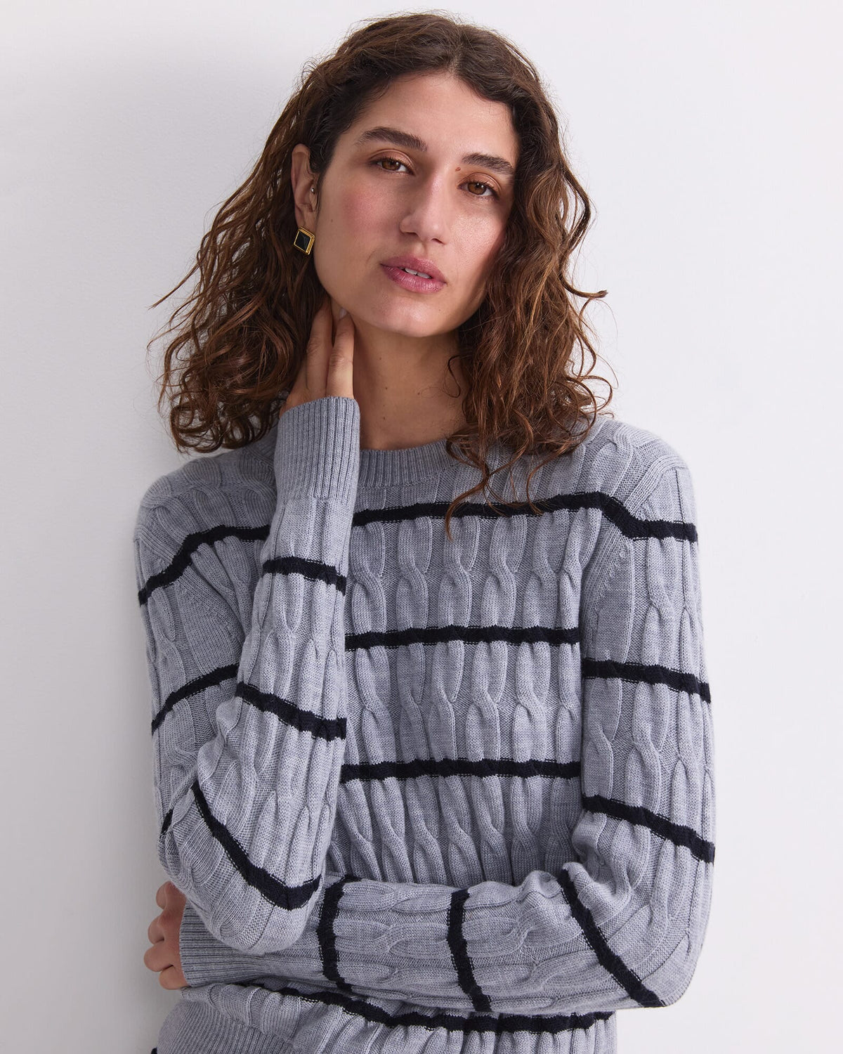 Merino Cable Sweater