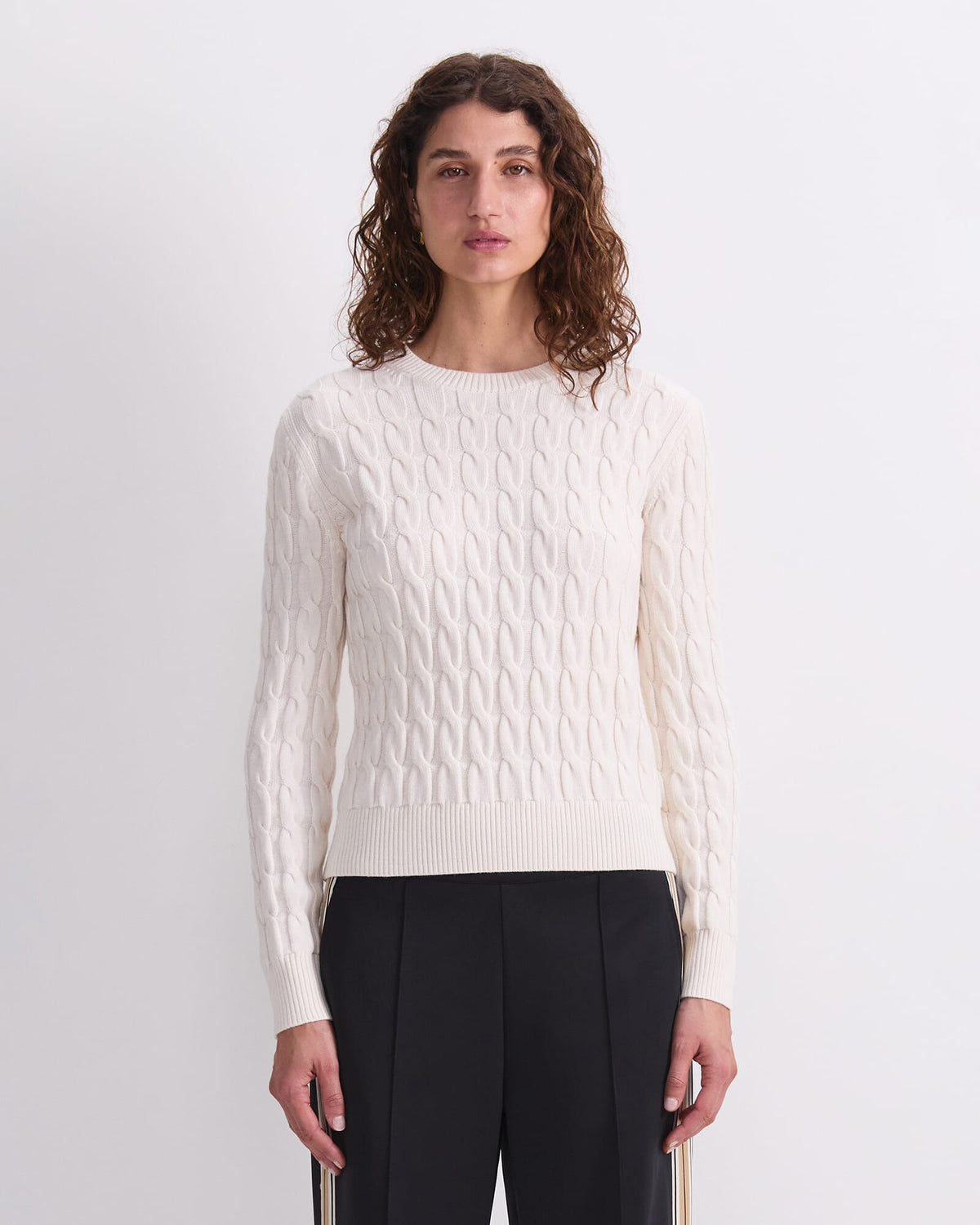 Merino Cable Sweater