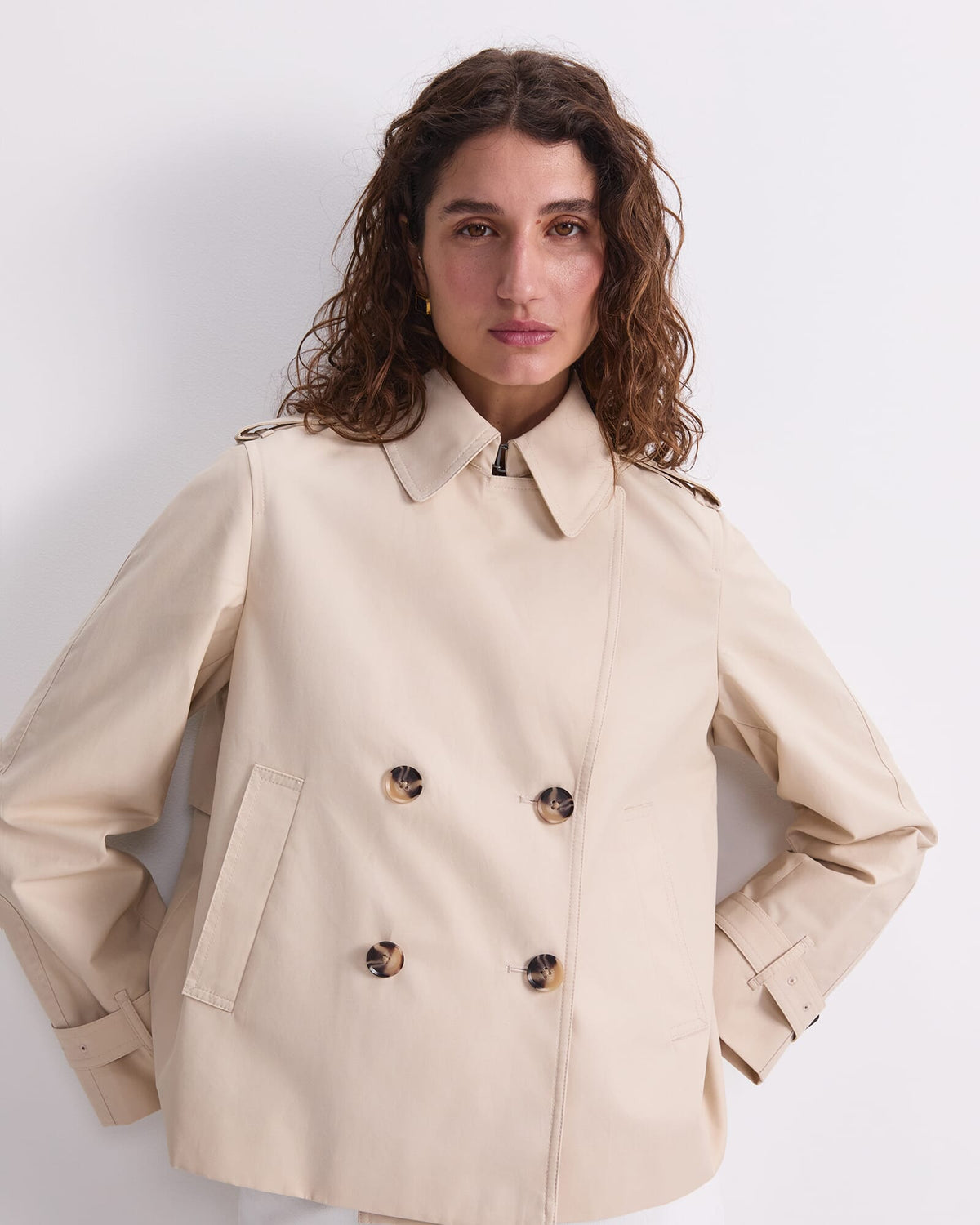 Audrey Crop Trench