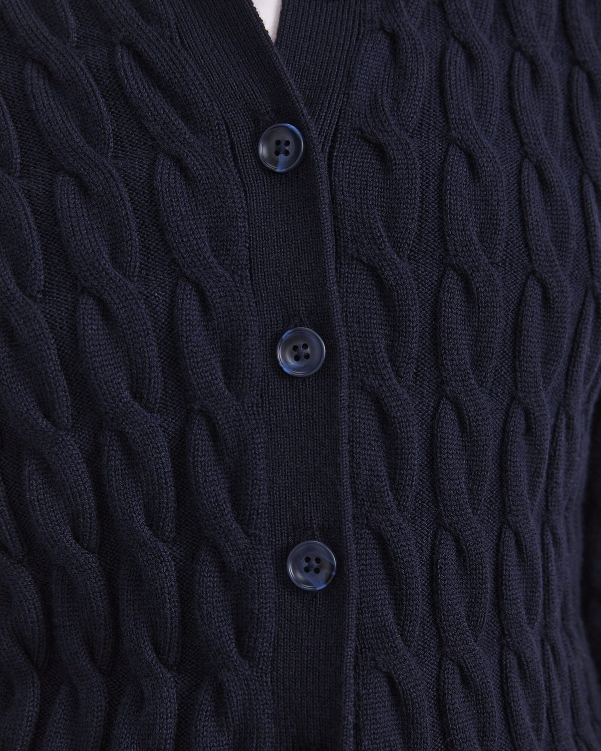 Merino Cable Cardigan