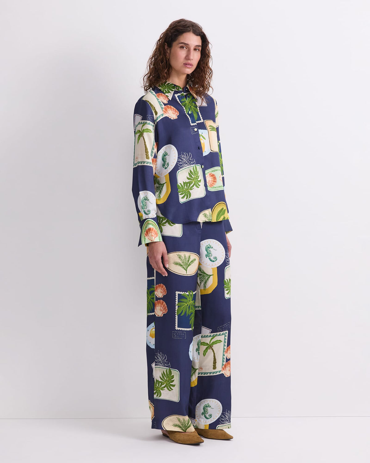 Piper Print Shirt