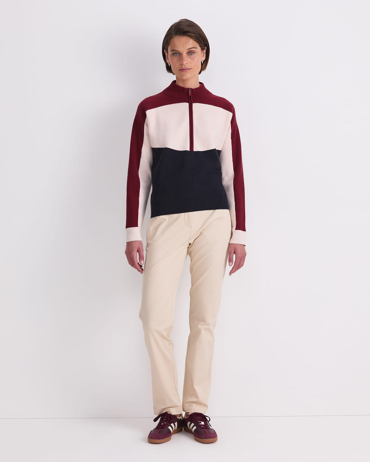 Club Sport Half Zip Knit