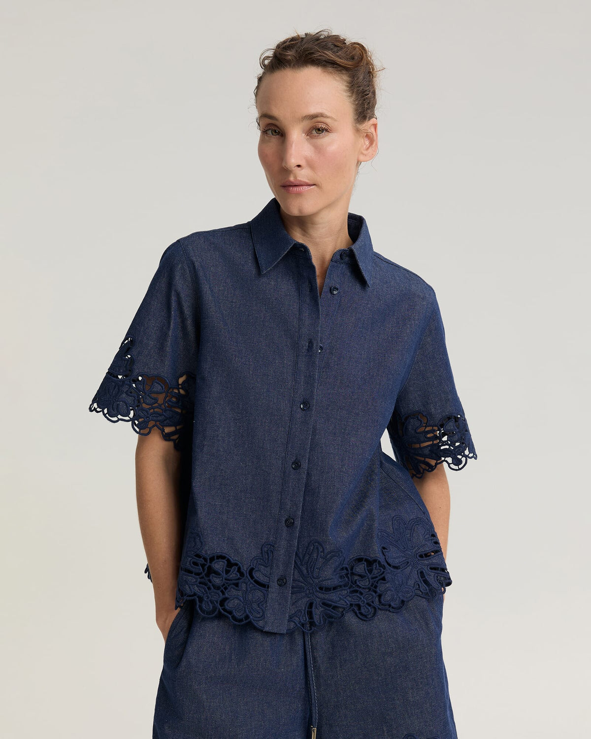 Paloma Cotton Chambray Shirt