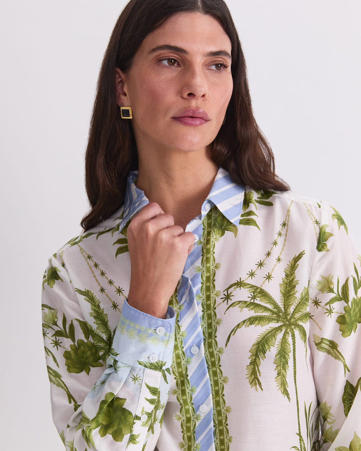 Hampton Cotton Silk Shirt