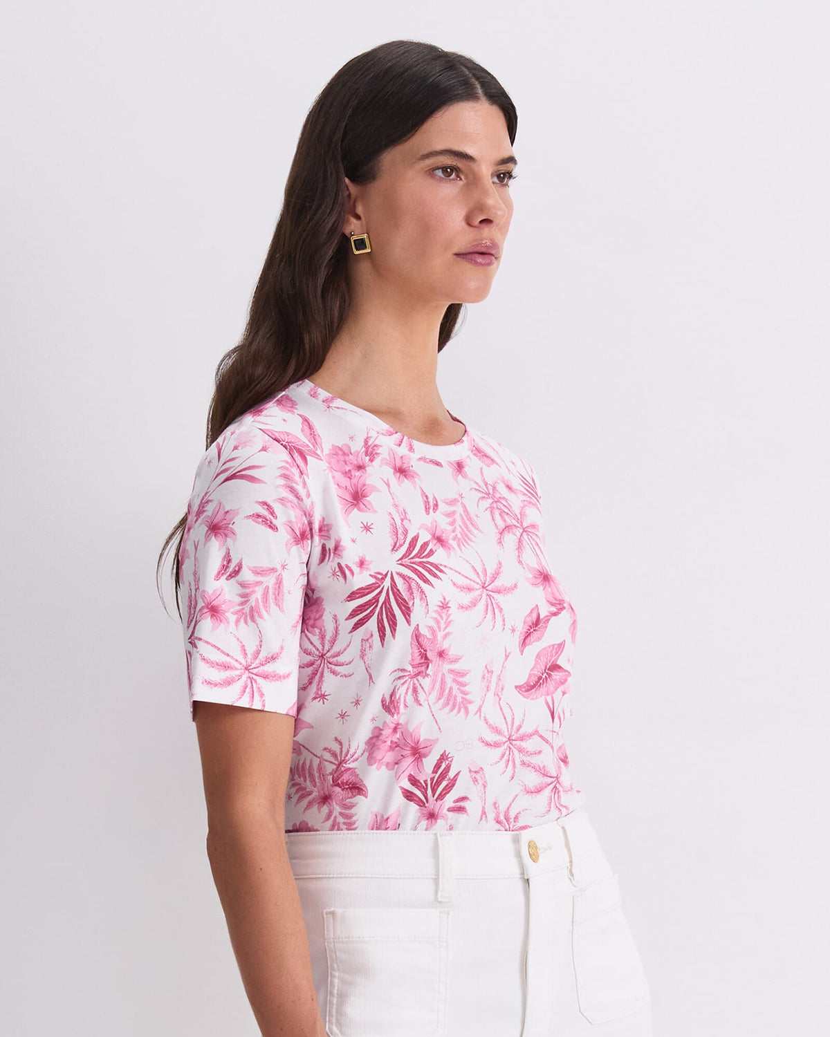 Palm Print Merc Tee