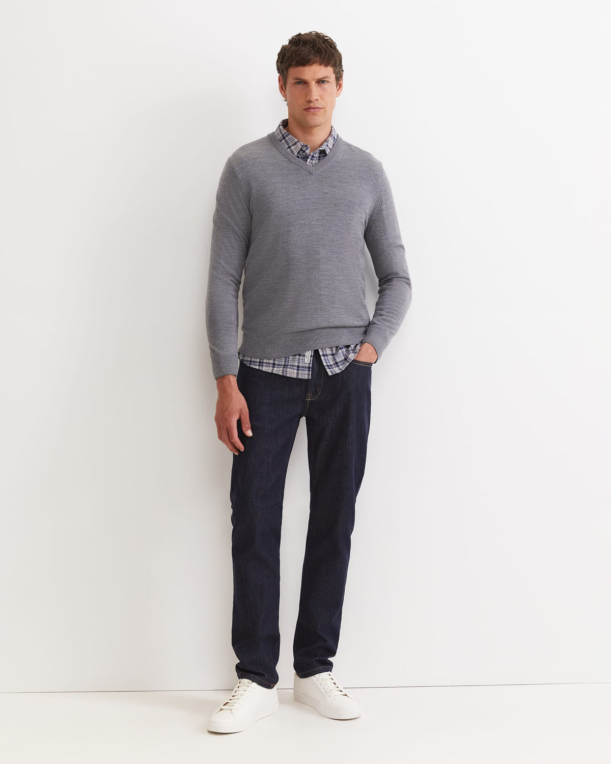 Merino V-Neck Knit