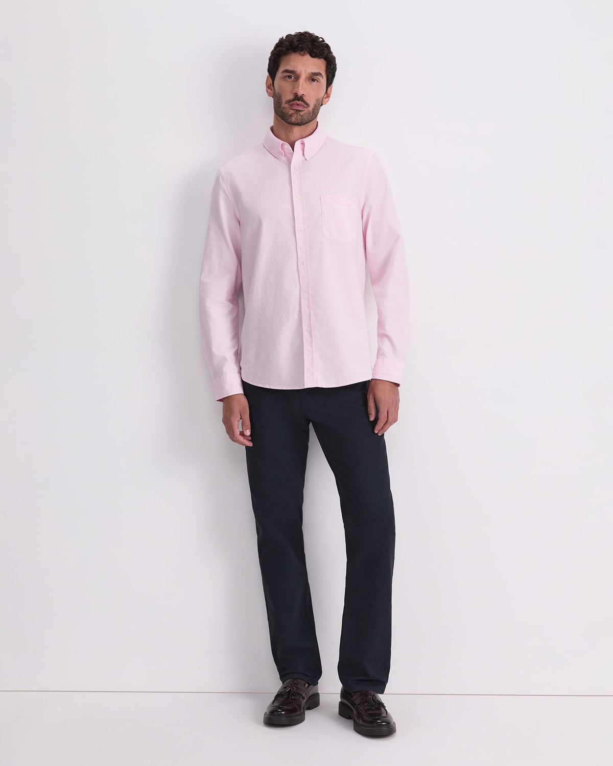 Long Sleeve Oxford Shirt