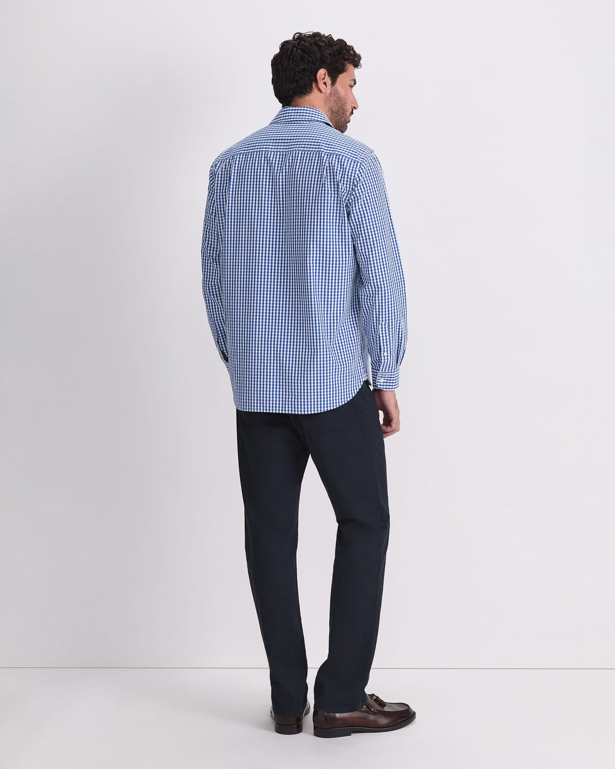Thomas Long Sleeve Gingham Shirt