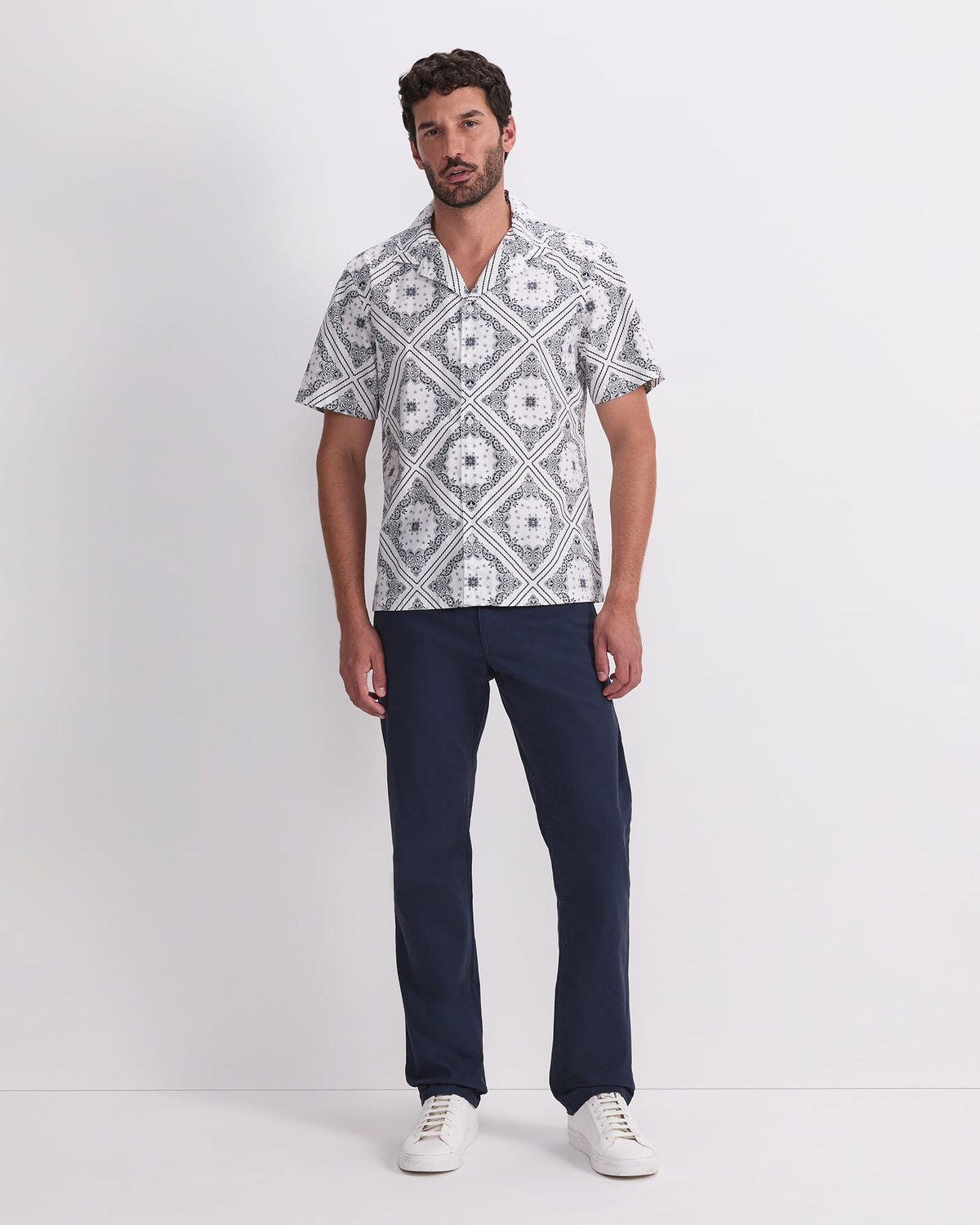 Bandana Short Sleeve Resort Shirt