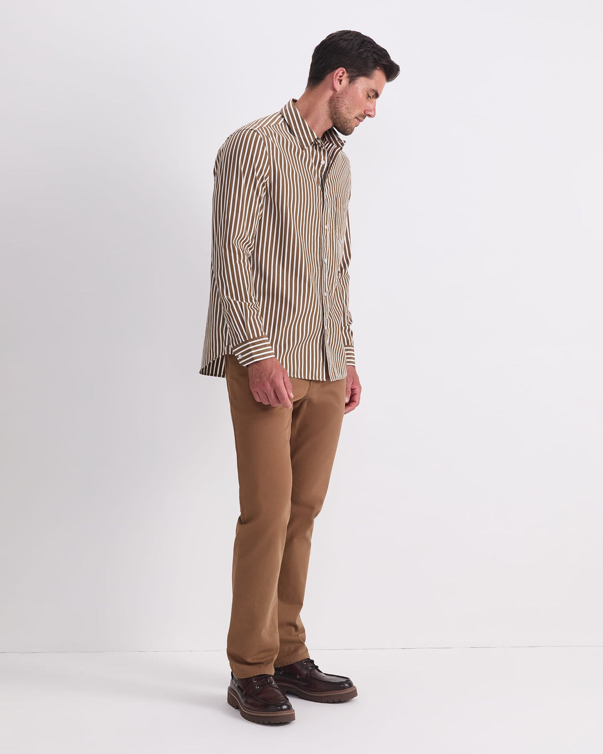Ryan Stripe Long Sleeve Shirt