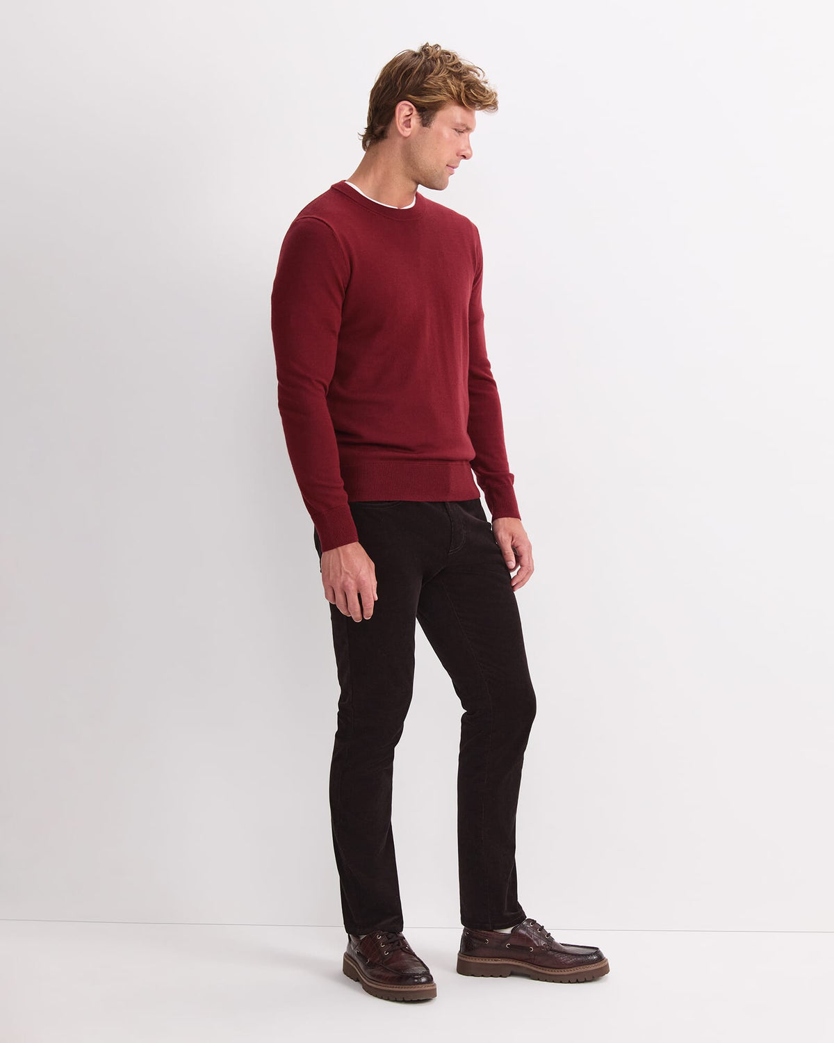 Merino Crew Neck Knit