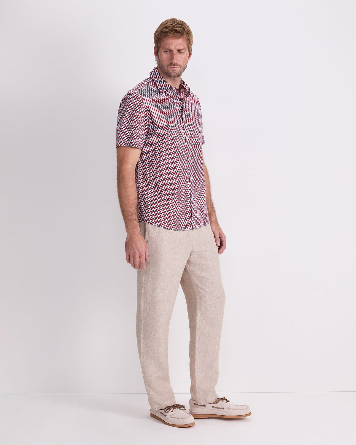 Joss Short Sleeve Print Shirt