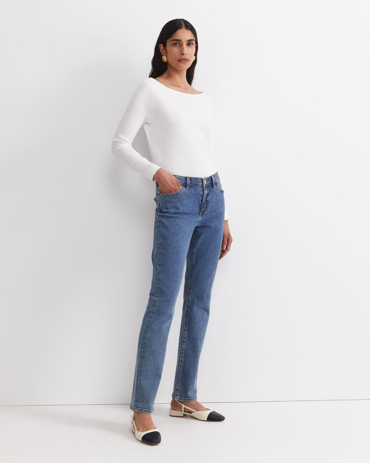Simone Straight Jean