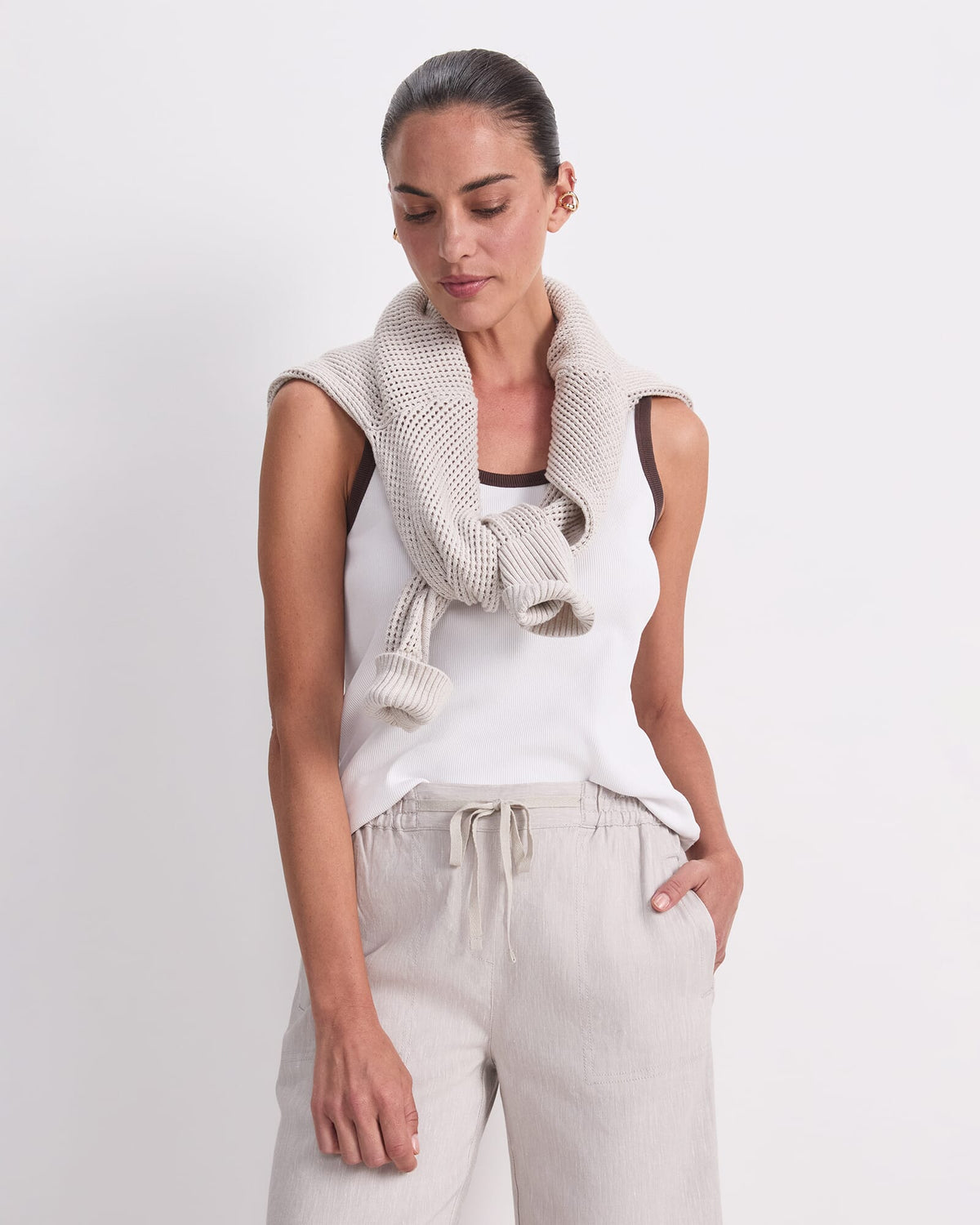 Rosa Linen Short