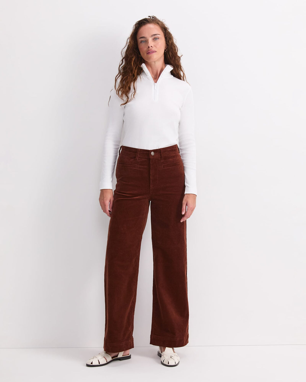 Cleo Cord Wide Leg Jean