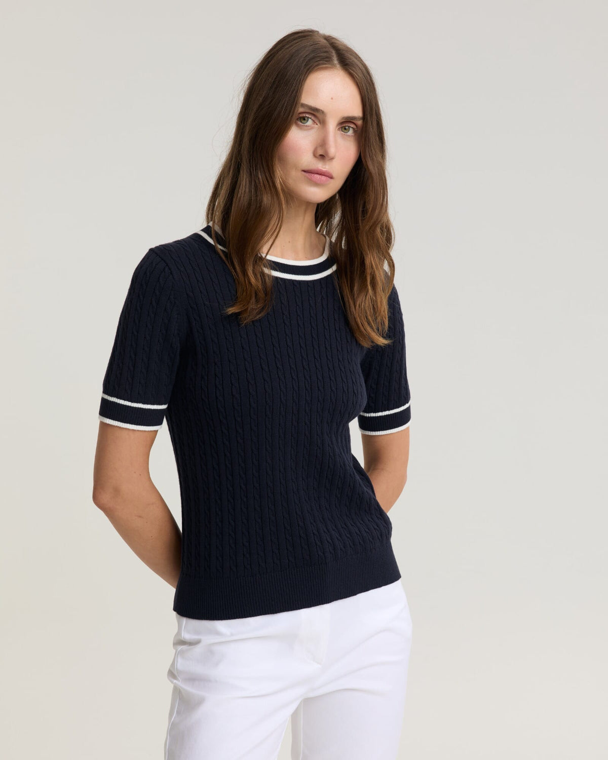 Elka Baby Cable Knit