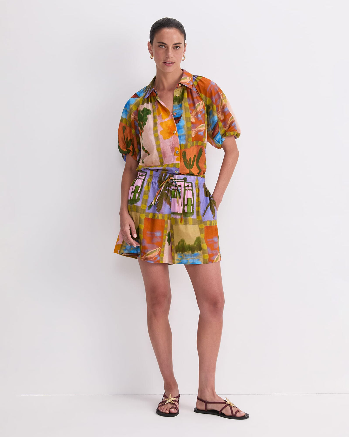 Kai Printed Shorts