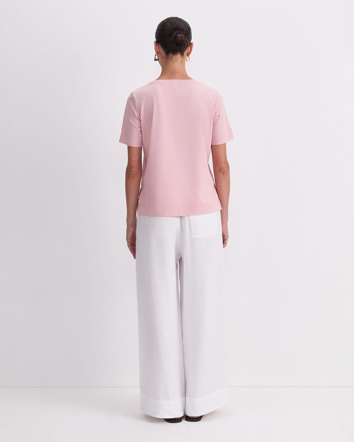Mercerised Cotton Short Sleeve Tee