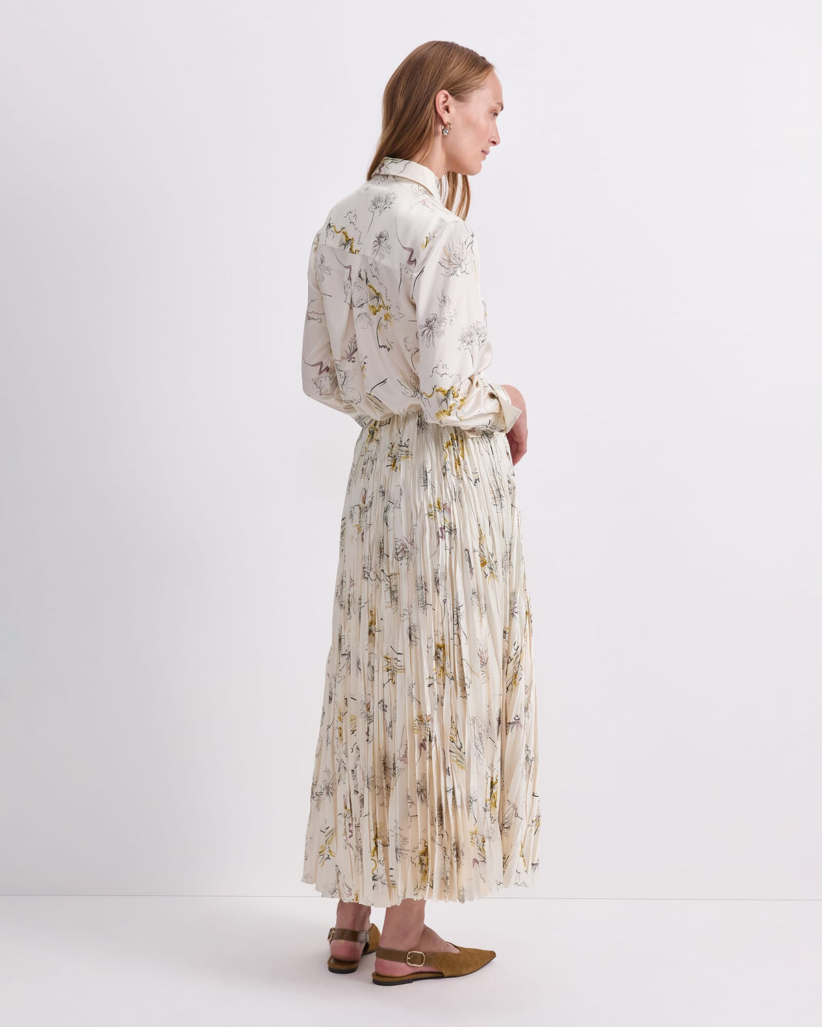 Yara Pleated Skirt