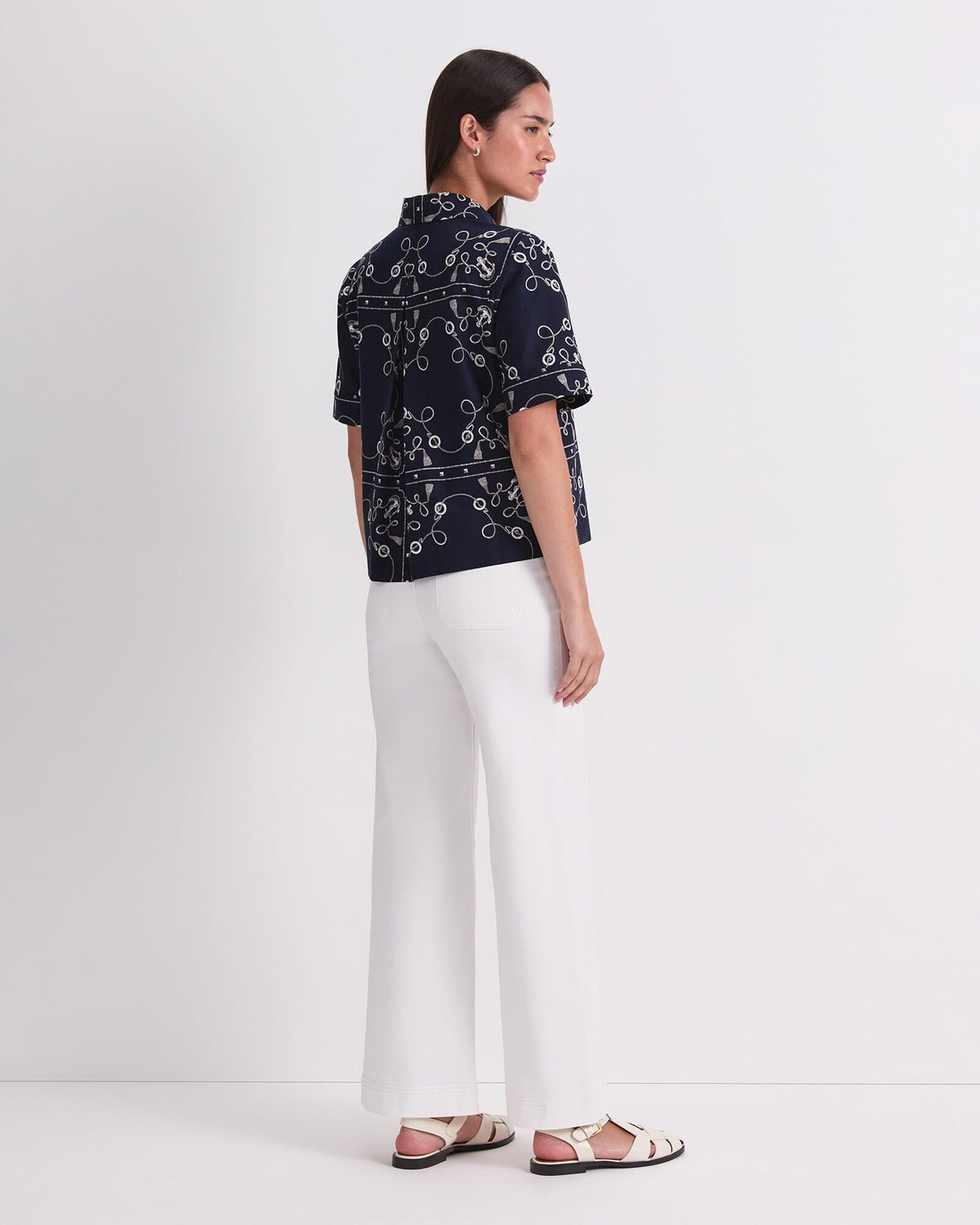 Sardinia Print Blouse