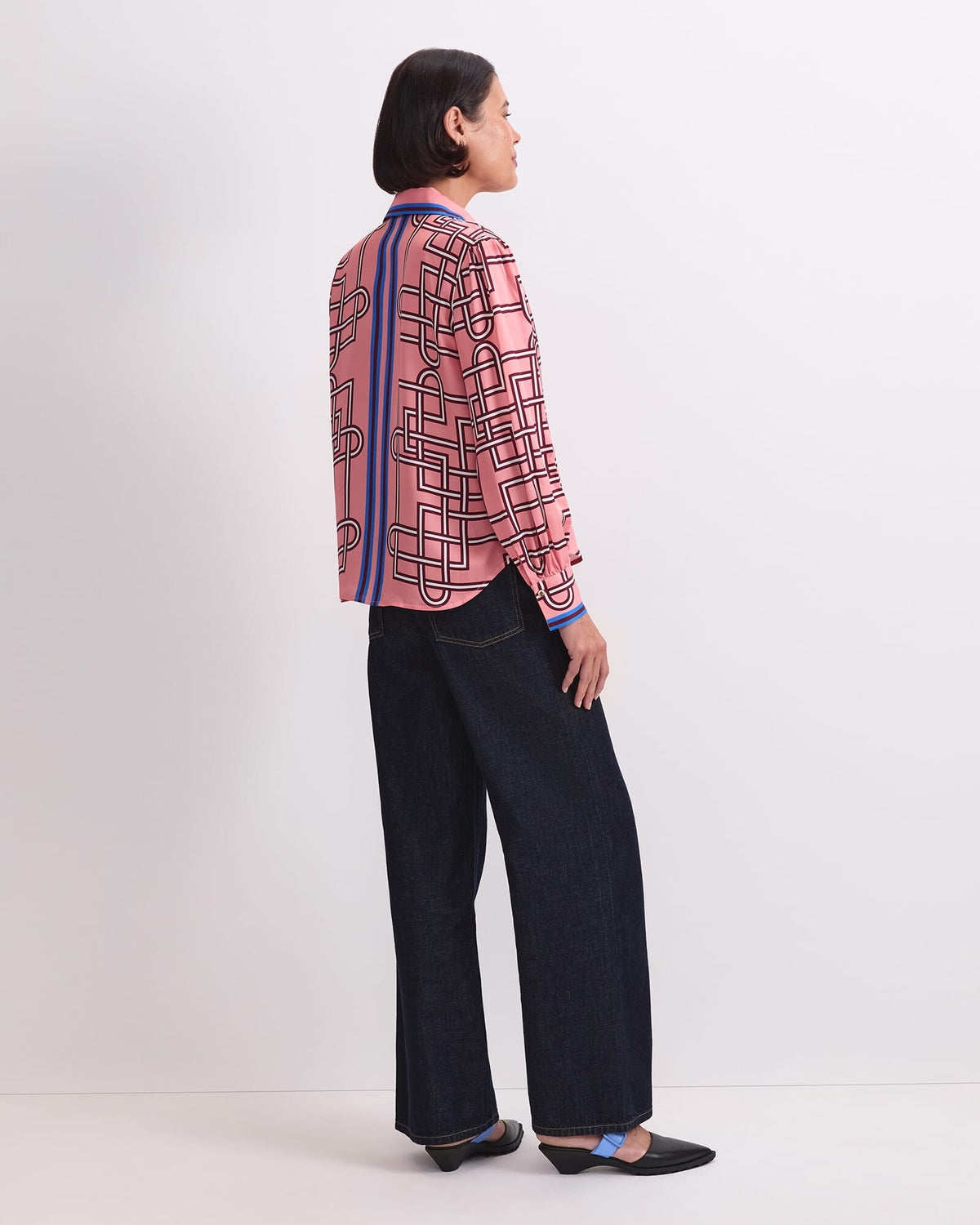Rhodes Print Blouse