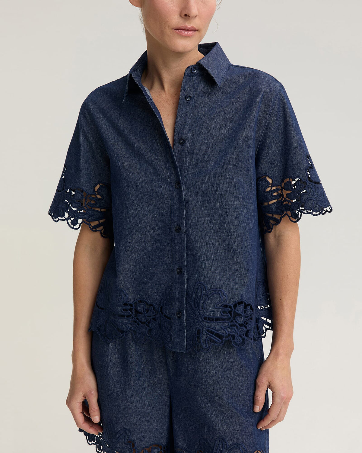 Paloma Cotton Chambray Shirt