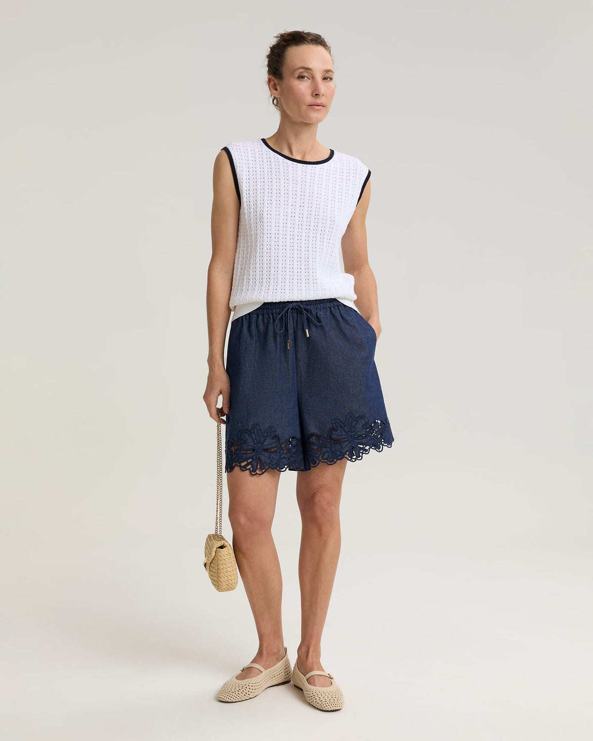 Paloma Chambray Short