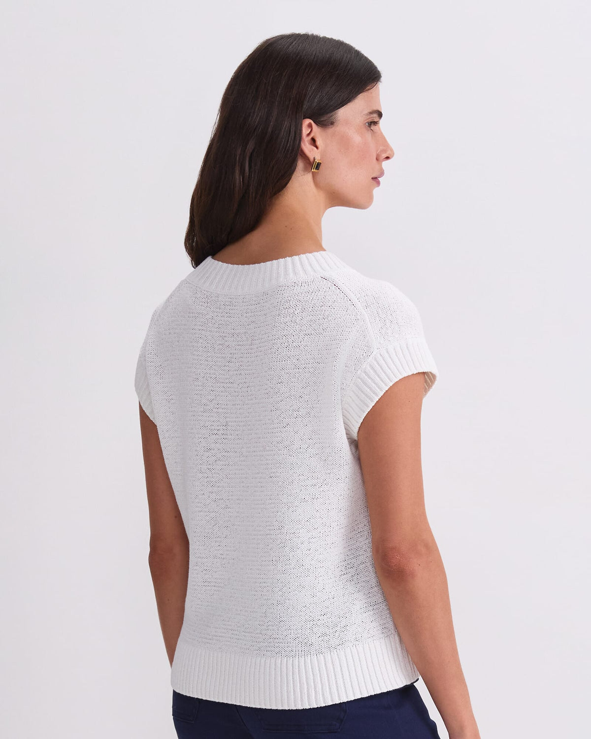 Josie Tape Yarn V-Neck Tank