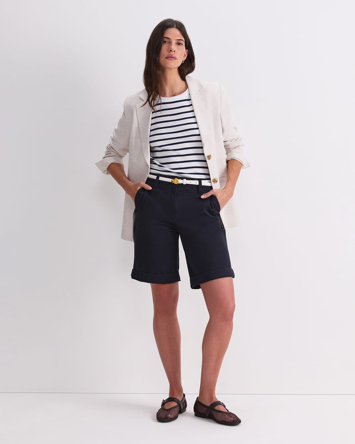 Heidi Stripe Short Sleeve Tee