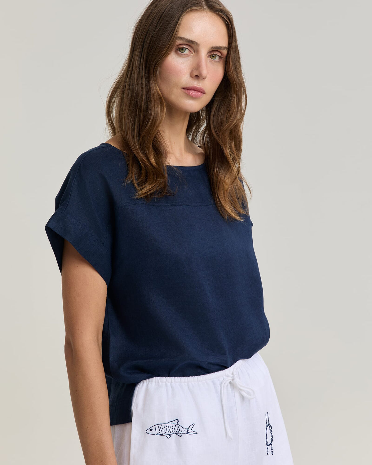 Dahlia Shell Top