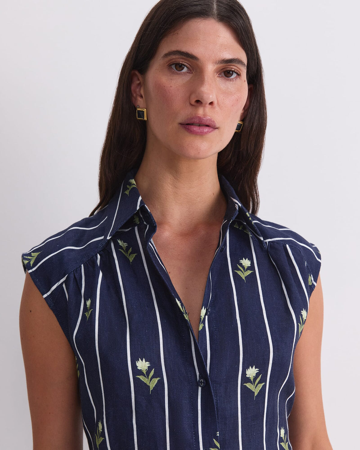 Hampton Stripe Shirt Dress