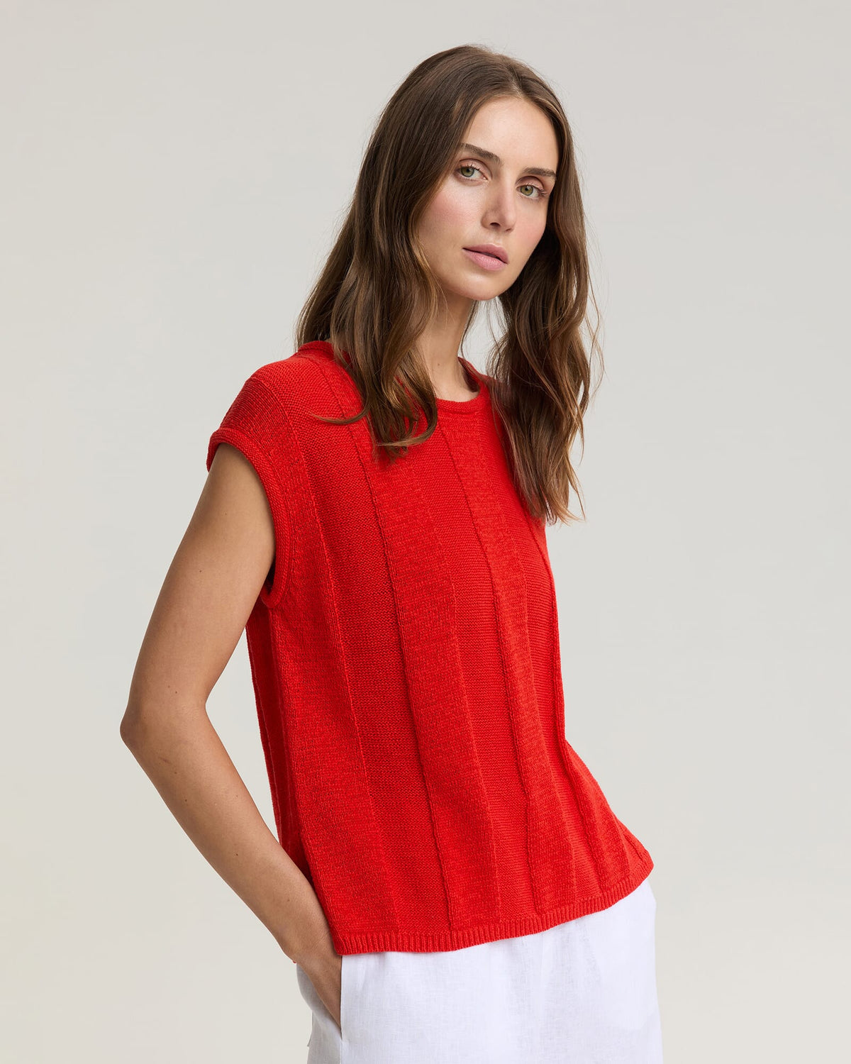 Josie Side Split Knit