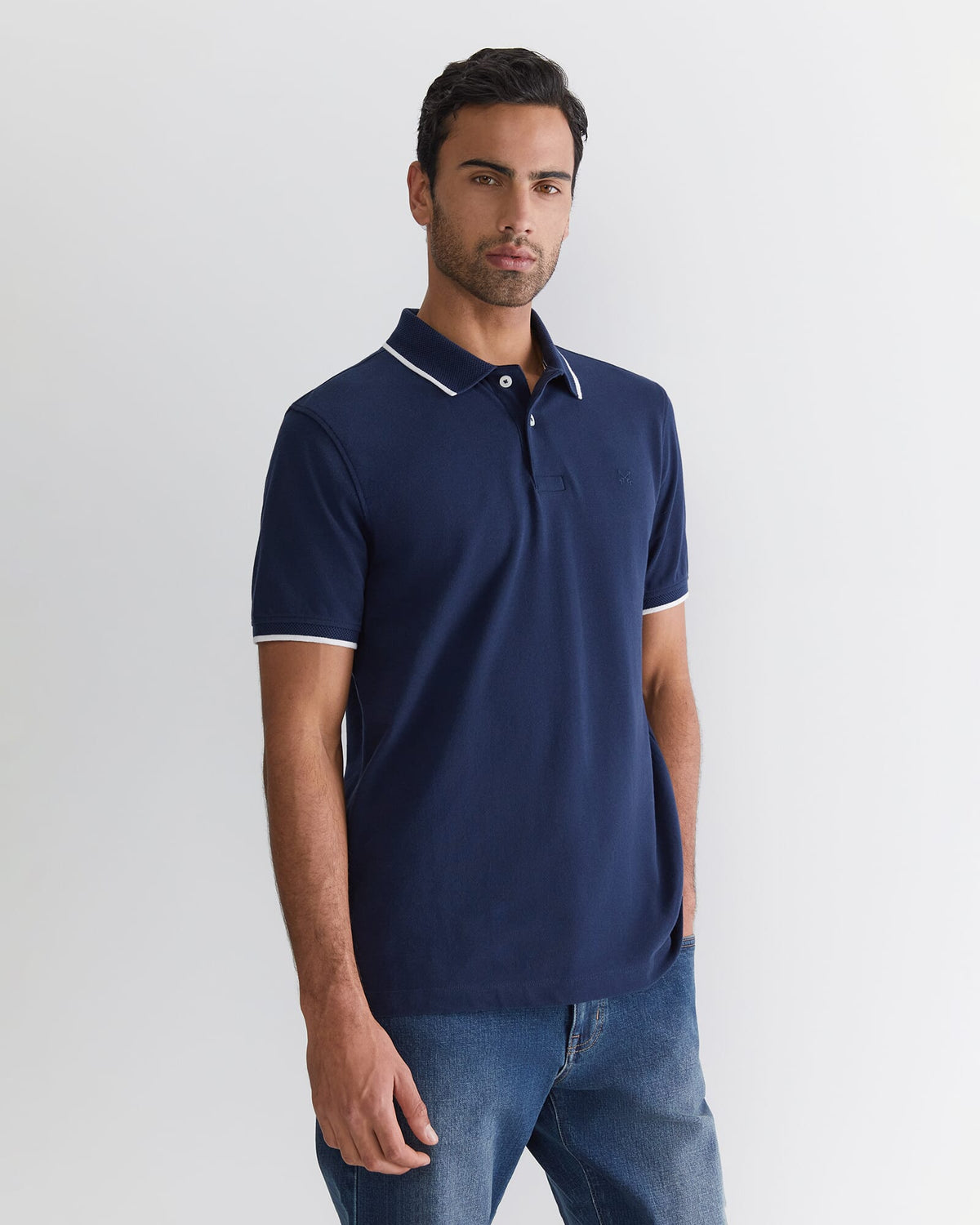 SC Tipped Pique Polo
