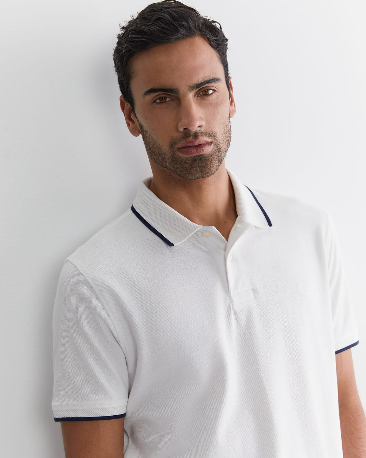 SC Tipped Pique Polo
