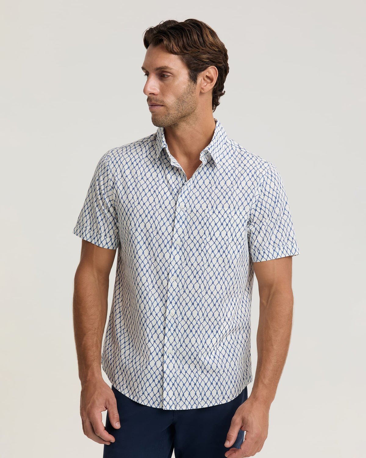 Guy Short Sleeve Liberty Print Shirt
