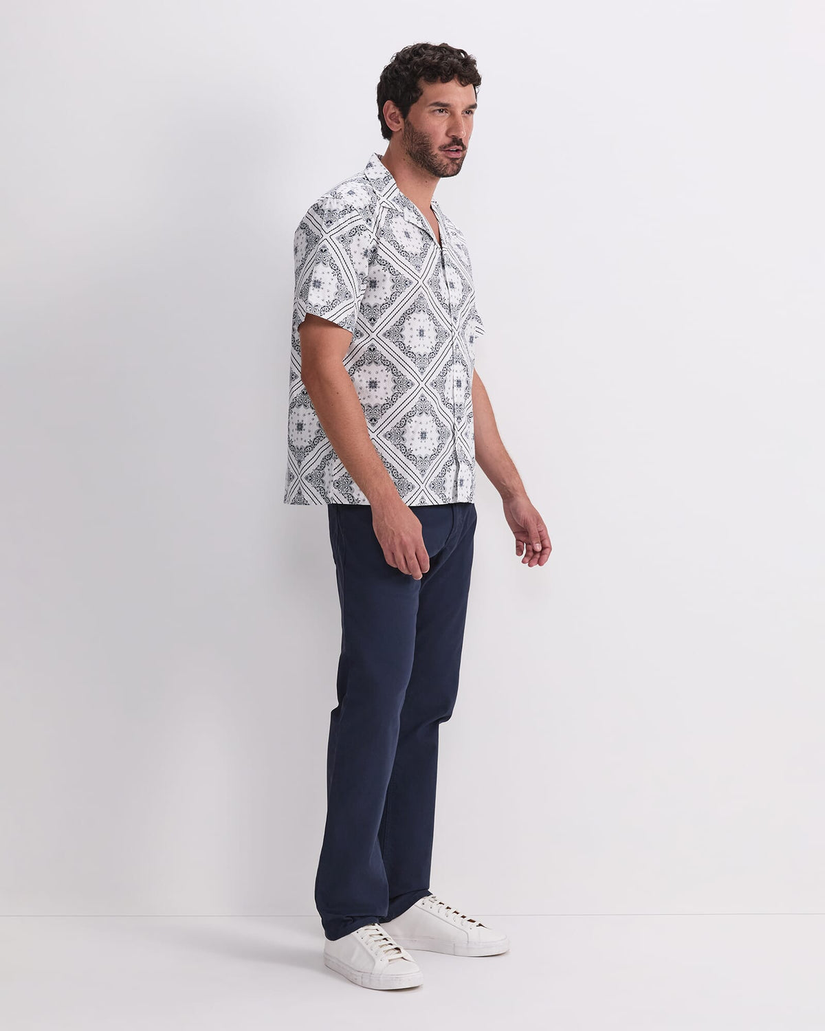 Bandana Short Sleeve Resort Shirt