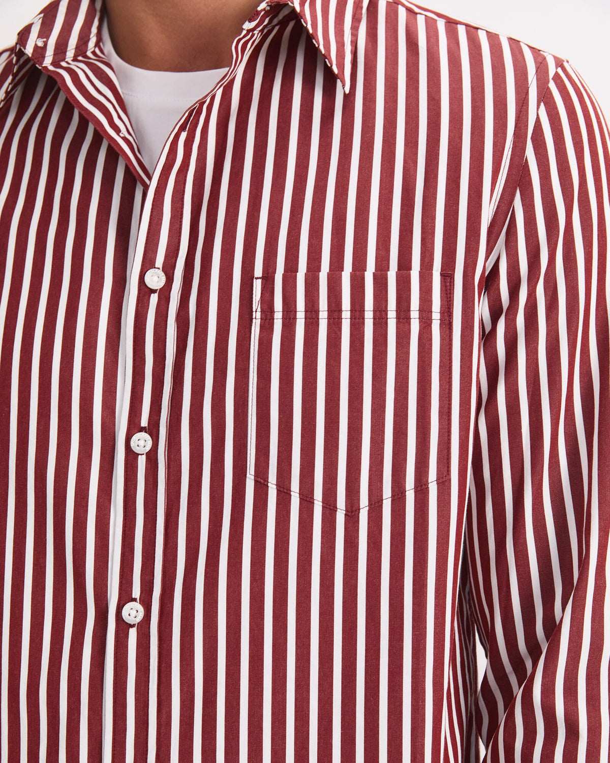 Ryan Stripe Long Sleeve Shirt