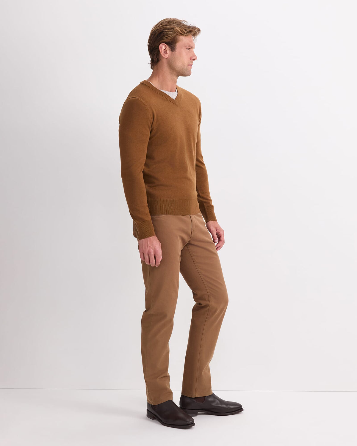 Merino V-Neck Knit