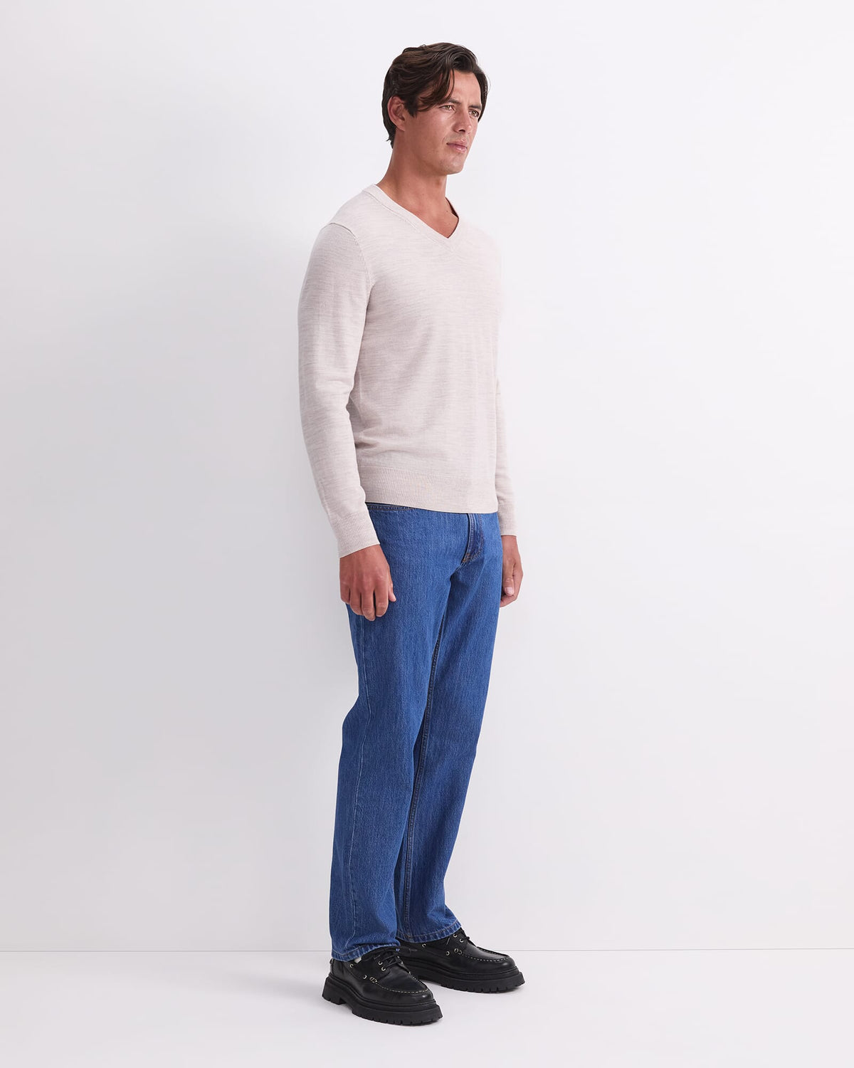Merino V-Neck Knit