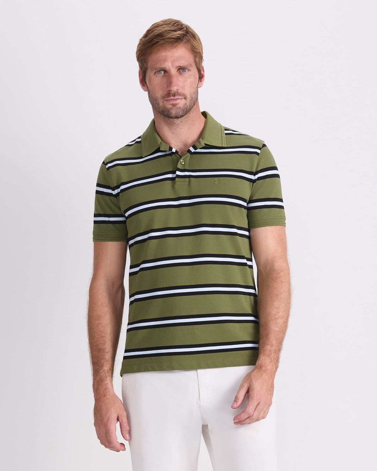 SC Bold Stripe Pique Polo