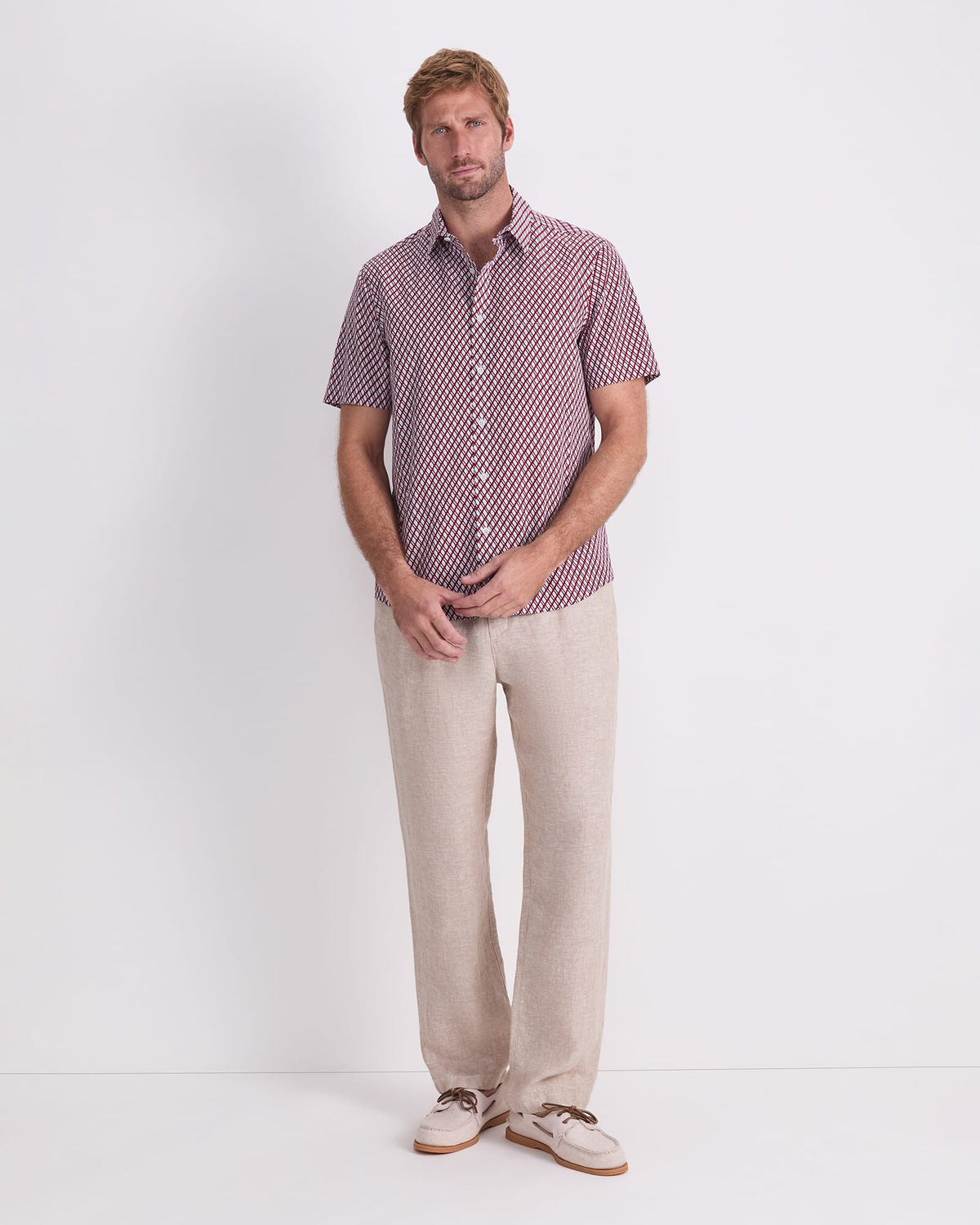 Joss Short Sleeve Print Shirt