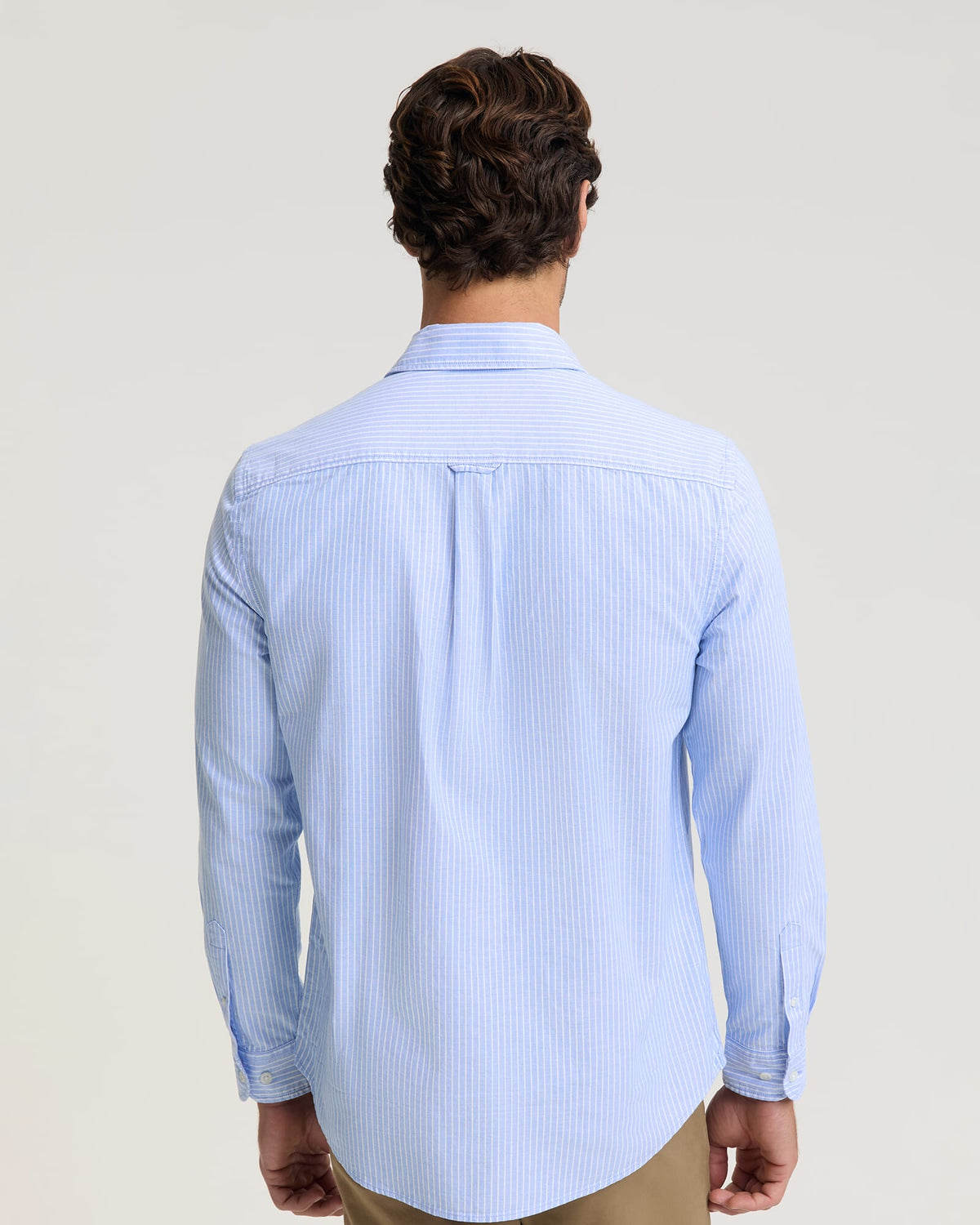 Oxford Long Sleeve Stripe Shirt