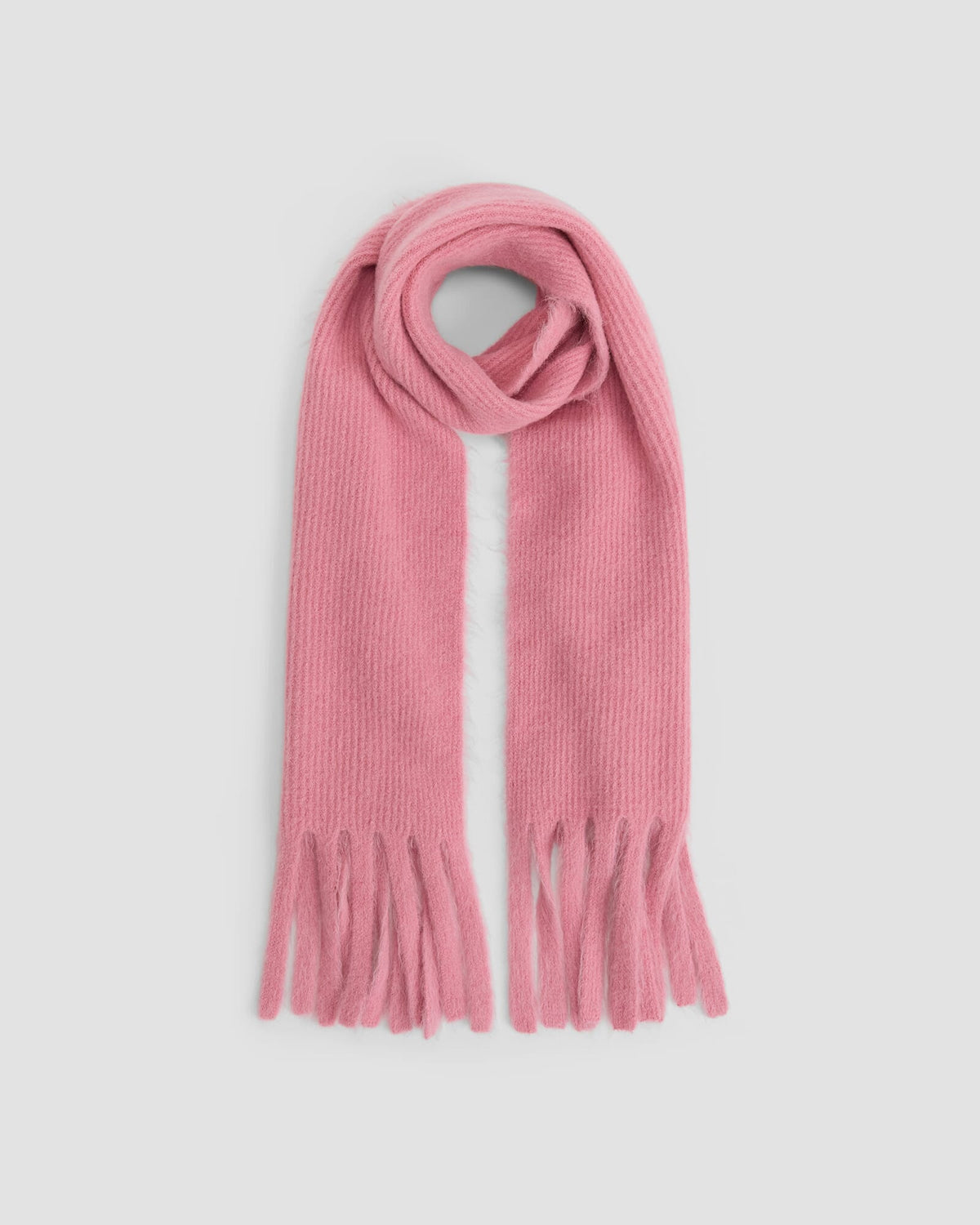 Alpaca Fringe Scarf