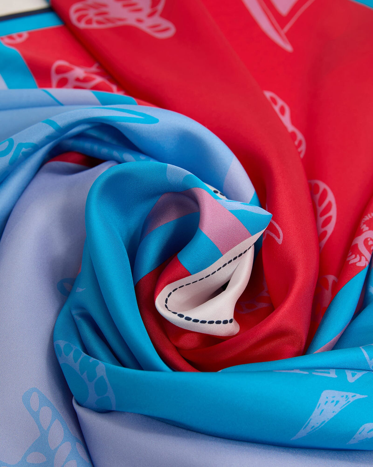 Sailing Club Silk Scarf